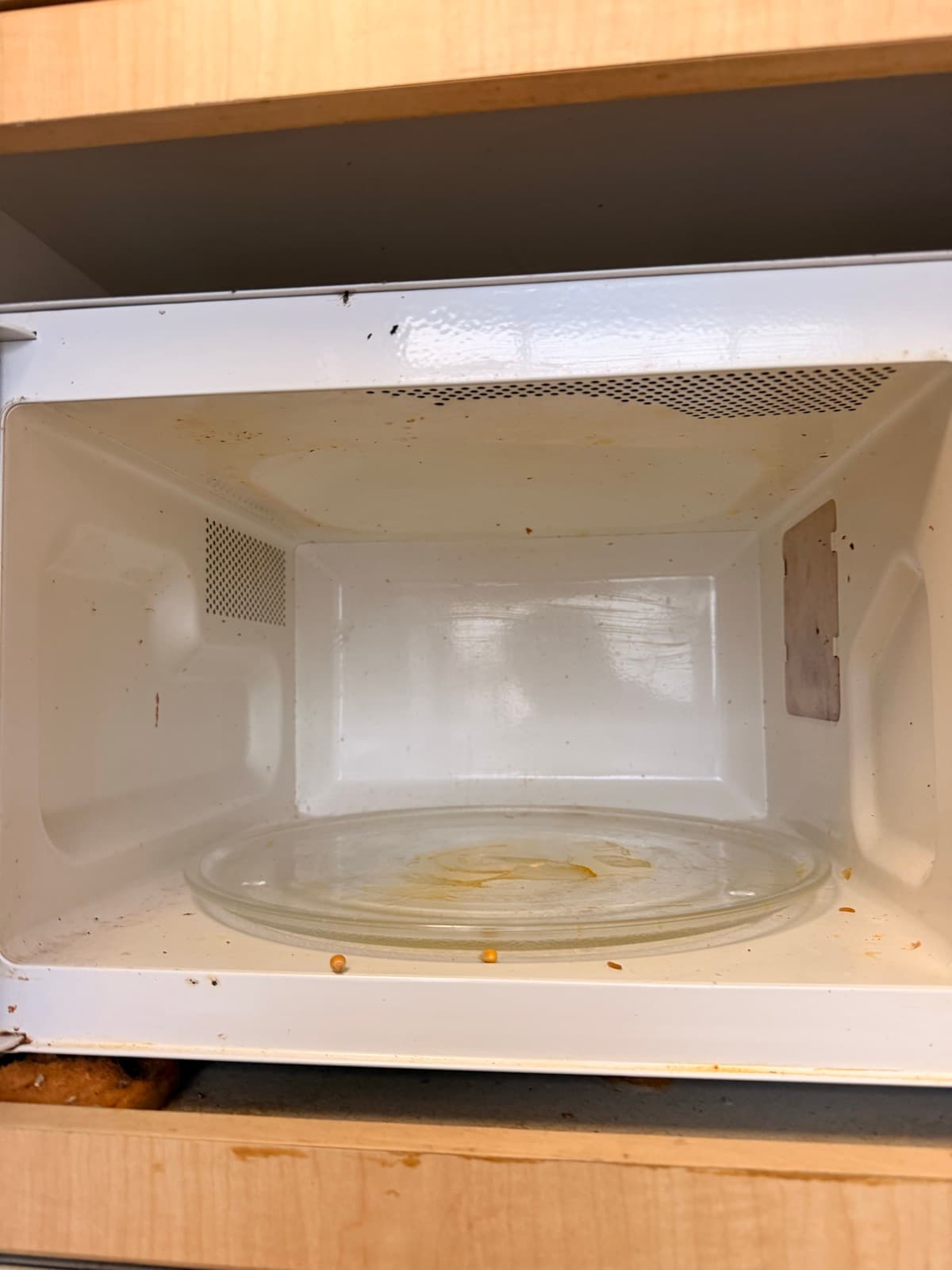Countertop Microwave — before