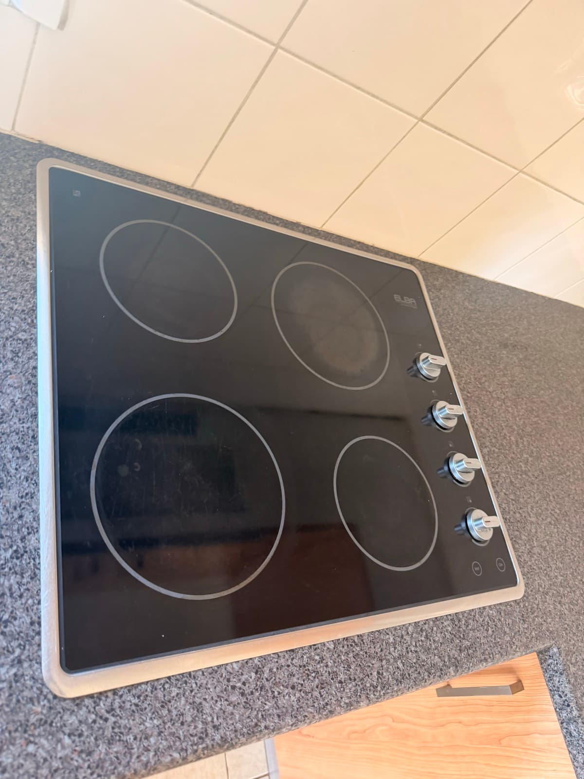Electric Cooktop — after