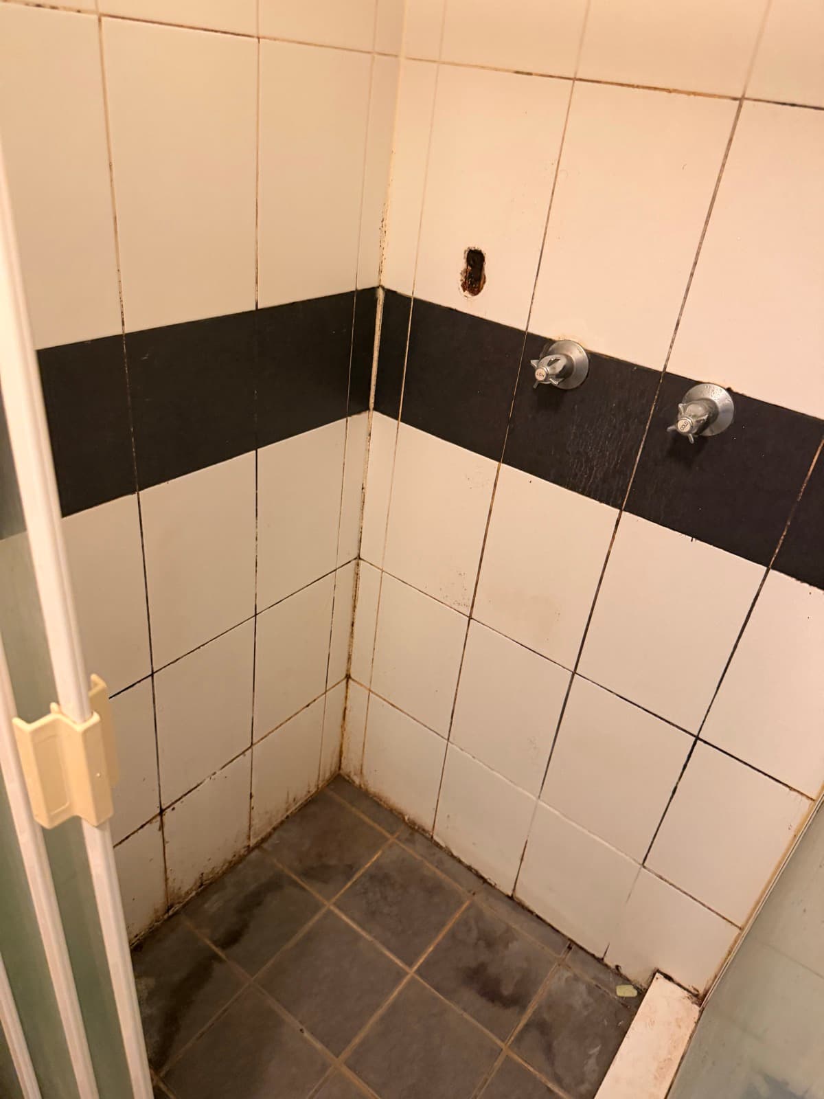 Shower Recess — before